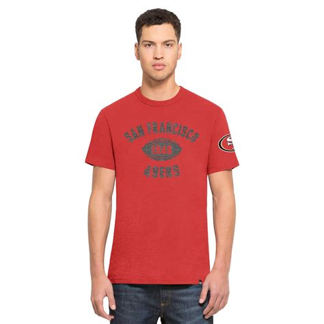 Buy '47 NFL Men's '47 Scrum Tee, Medium, Rescue Red Online at Low ...