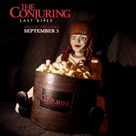 The Conjuring Last Rites Annabelle Popcorn Bucket, 7.87“ Horror Movie ...