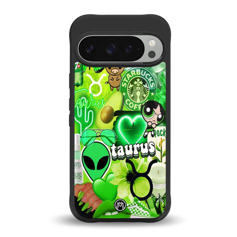 Taurus Aesthetic Collage Phone Cover for Google Pixel 9 Pro | Glass ...