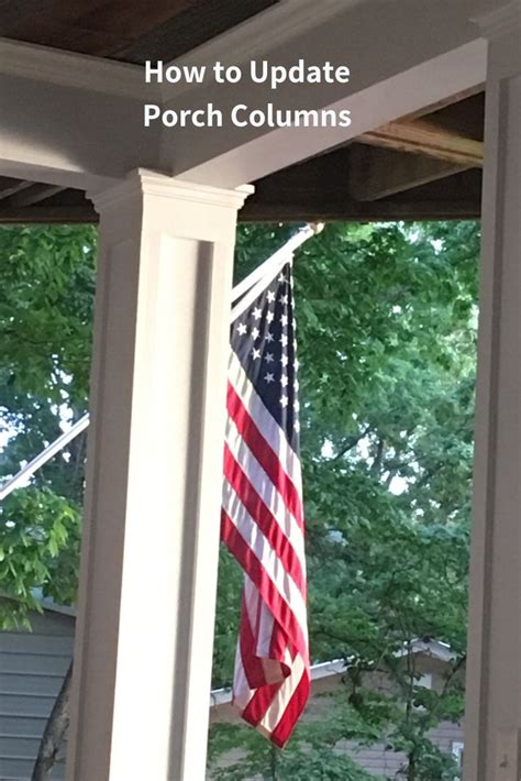 Image result for How to Build a Porch Column