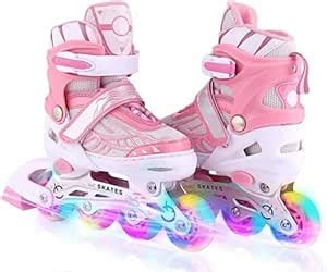 HKR Inline Skates with Pu Flashing Wheel Aluminum Body in-Line Skates ...