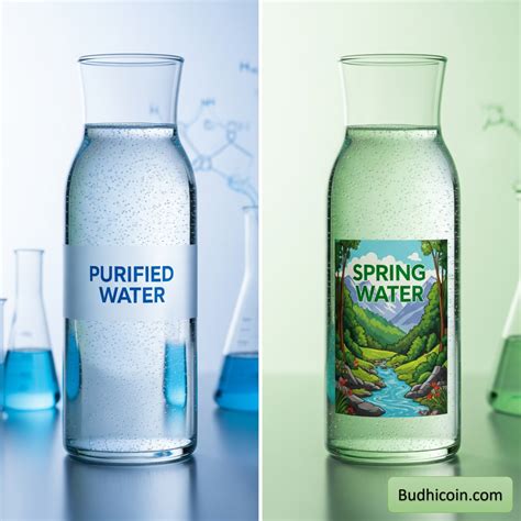 Amazing Difference Between Purified and Spring Water in 2025
