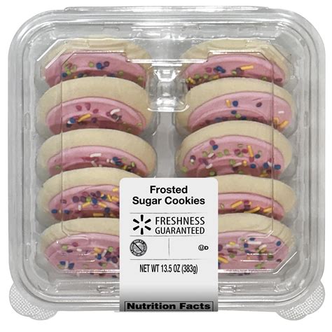 Pink Frosted Sugar Cookies