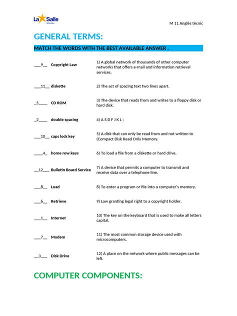 Image result for Computer Matching 12