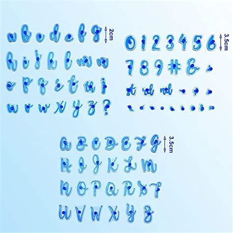 Buy EZEBAKERS®Lowercase, Uppercase,Numeral&Special,Cursive Word ...