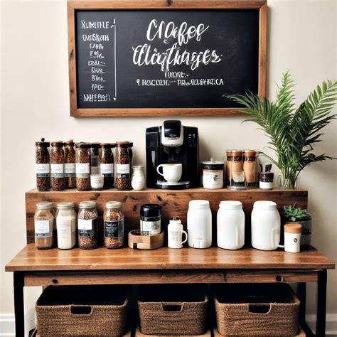 20 Office Coffee Station Ideas For A Dream Break Room
