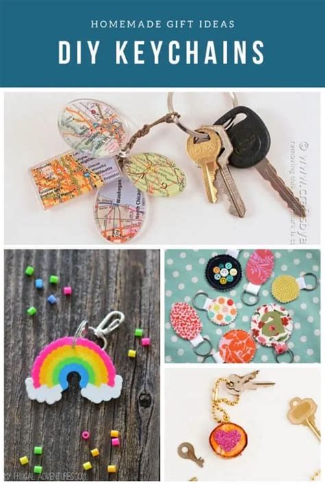 DIY Keychain Ideas {Homemade projects make wonderful gifts!}