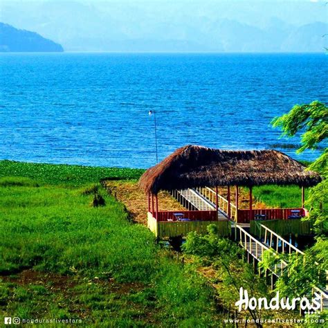 El lago Yojoa, Honduras