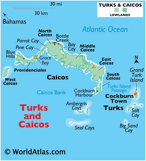 Turks and Caicos Maps & Facts - World Atlas