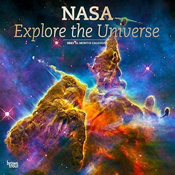 NASA Explore the Universe 2021 12 x 12 Inch Monthly Square Wall ...
