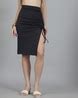 Buy Dark Grey Skirts for Women by Shein Online | sheinindia.in