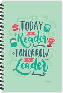 ESCAPER Reader vs Leader (Ruled - A5 Size - 8.5 x 5.5 inches) Designer ...