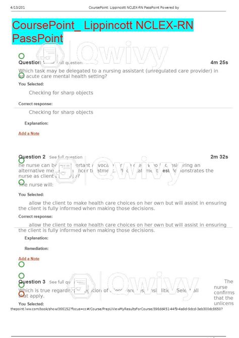 Image result for Lippincott Course Point Log In