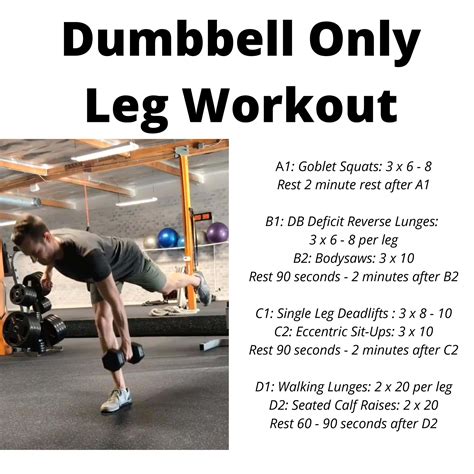 The Best Leg Workout With Dumbbells Only That Will Leave You Shaking!
