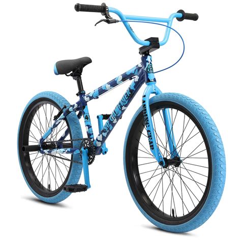SE So Cal Flyer 24in BMX Freestyle Bike-Blue Camo — J&R Bicycles, Inc.