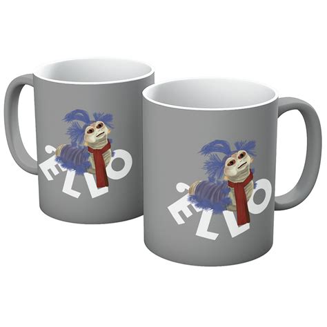 LABYRINTH THE WORM 'ELLO ALLO HELLO FANTASY BOWIE FILM MUG IN VARIOUS ...