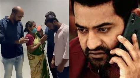 Jr Ntr Phone Call to Fan's Mother Video Gone Viral On Social Media ...
