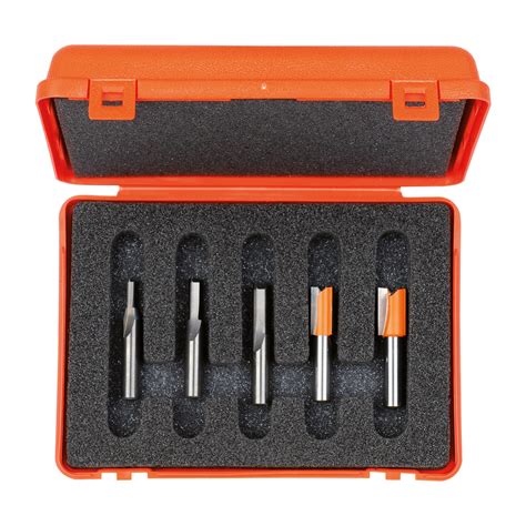 5 piece straight router bit sets 900.005.01 | Router bit sets | CMT ...