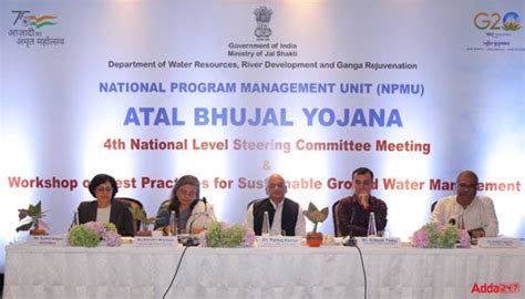 Department of Water Resources Chairs Meeting of Atal Bhujal Yojana