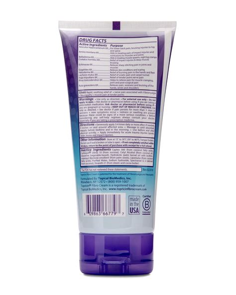 Buy Topricin FIBRO Pain Relieving Cream (6 oz) – Rapid Relief For ...