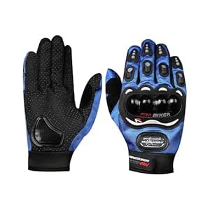 BADOWL Pro Biker Riding Gloves for Bike Motorcycle Gloves, Hard Knuckle ...