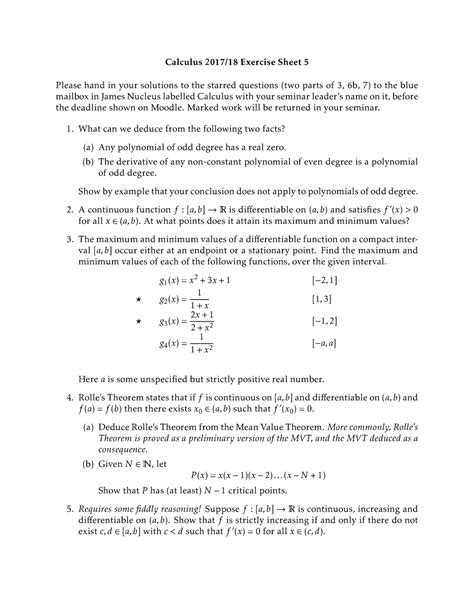 Image result for Calculus Exercises 5.1