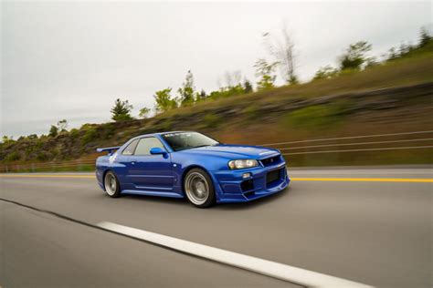 New wheels on the 1999 R34 GTR - 9GAG