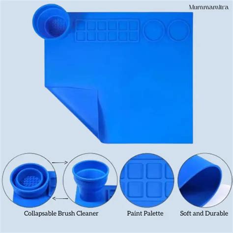 CreativeSilicone Mat™ - Reusable + Durable Painting Mat for Artistic K ...