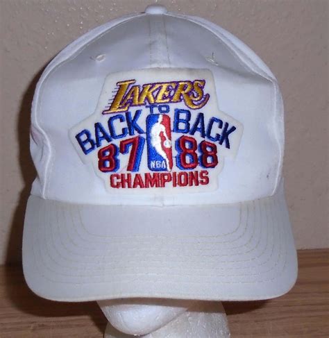Vintage 1987-88 Los Angeles Lakers basketball snapback hat by ...