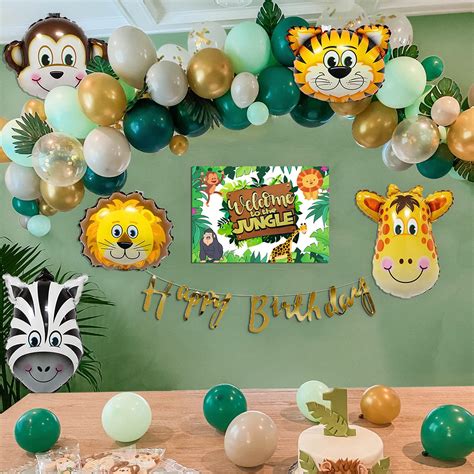 Buy Jungle Theme Birthday Decoration Kit Online – Special You