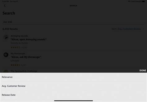 Amazon Echo App 的图像结果