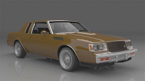 1987 Buick Regal Gnx - 3D Model by msasdt