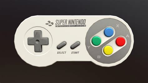 Image result for Super Nintendo Controller Front View