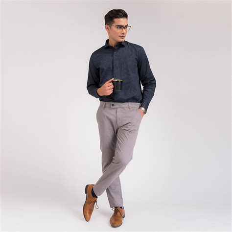 Mouse Grey Coin Trouser – Threads of Harman