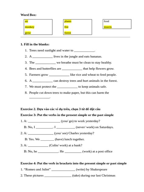 Image result for The Word Box Printable