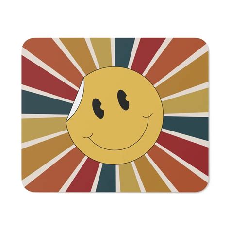 Vibrant Retro Emoji Mouse Pad - TikTok Shop Malaysia