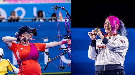 Meet Seven Months Pregnant British Archer Jodie Grinham Who Won Bronze ...