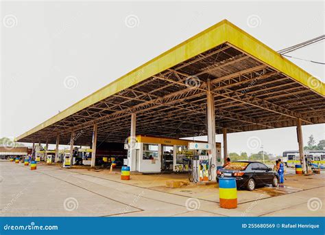 September 10, 2022, Brazil. Gas Station in Campo Grande, Mato Grosso Do ...