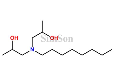 1,1`-(octylazanediyl)bis(propan-2-ol) | CAS No- 28482-15-7 | Simson ...