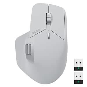 Amazon.in: Buy Rapoo MT760 PRO Wireless Mouse, NearLink + Bluetooth 5.0 ...
