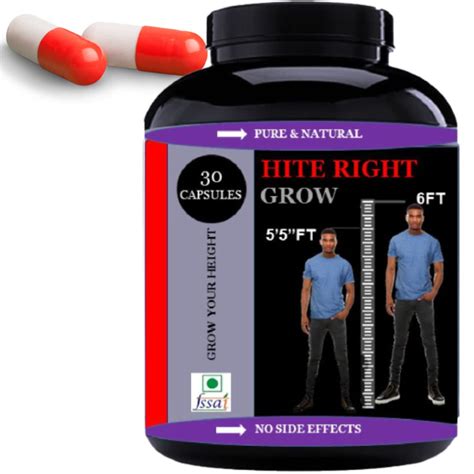 Buy Hite Right Grow | Height Increasing | Height Growth & Height | Gain ...