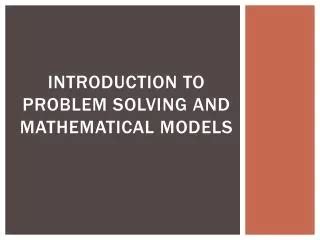 Problem Solving Models Maths 的图像结果