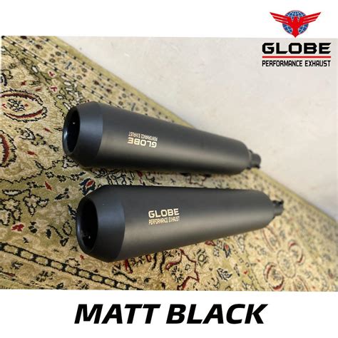 Globe Super Shooter Polished Silencer For Interceptor & GT 650 SS 304