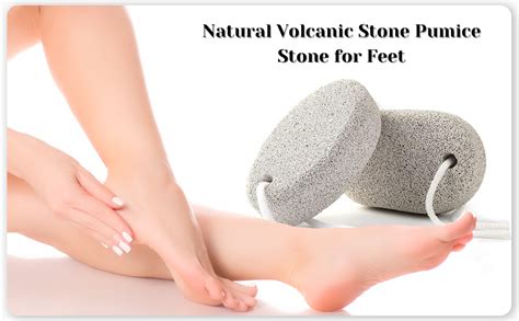 Buy TWIREY Natural Volcanic Stone Pumice Stone for Feet - Callus Warts ...