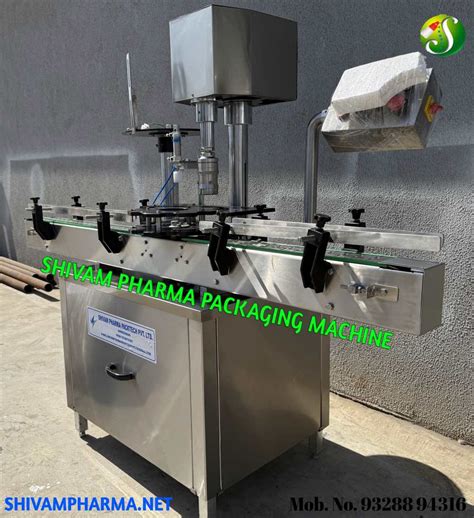 Automatic Single Head Capping Machine | Shivam Pharma Packtech