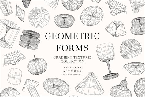 Geometric Forms Abstract Shapes Graphic by Julia Dreams · Creative Fabrica