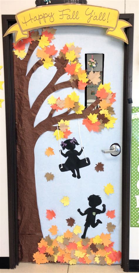 Fall Door Decoration Ideas For School