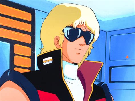 Mobile Suit Zeta Gundam - Char as Quattro cel - Timeless Cel Gallery