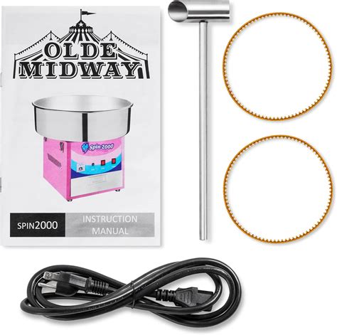 Buy Olde Midway Commercial Quality Cotton Candy Machine Cart with ...