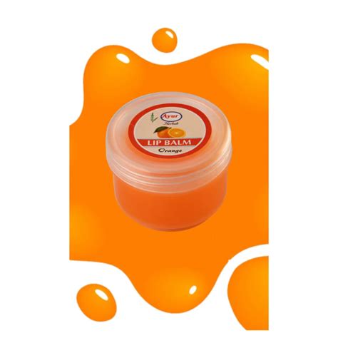 Orange Lip Balm - Pack of 5 – Ayur Herbals